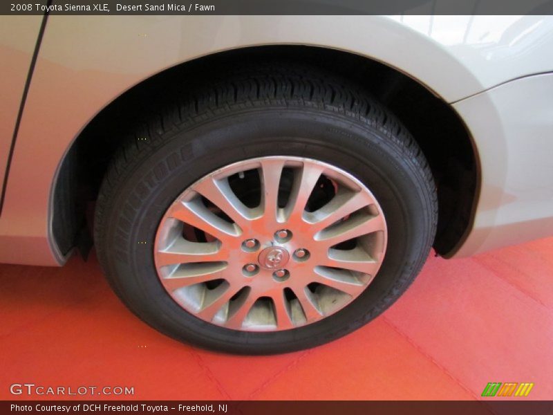 Desert Sand Mica / Fawn 2008 Toyota Sienna XLE
