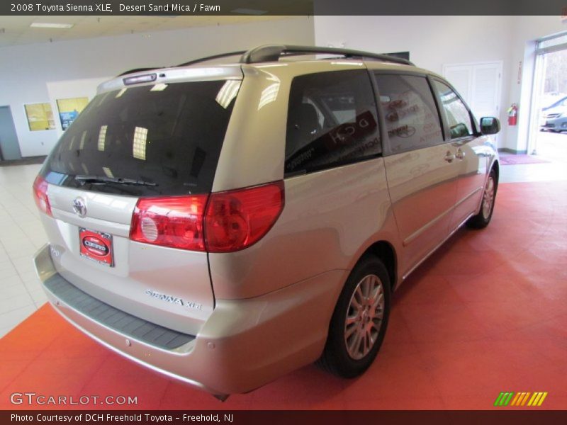 Desert Sand Mica / Fawn 2008 Toyota Sienna XLE