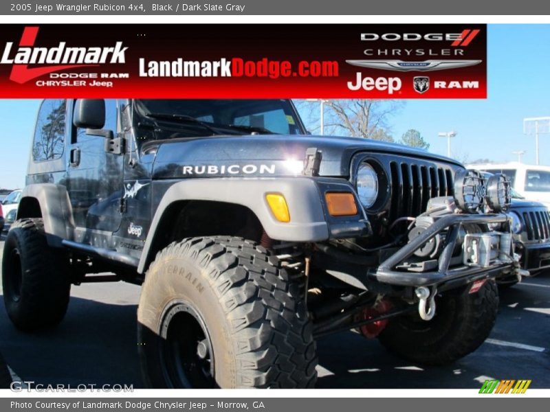 Black / Dark Slate Gray 2005 Jeep Wrangler Rubicon 4x4