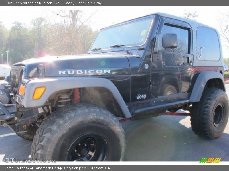 Black / Dark Slate Gray 2005 Jeep Wrangler Rubicon 4x4