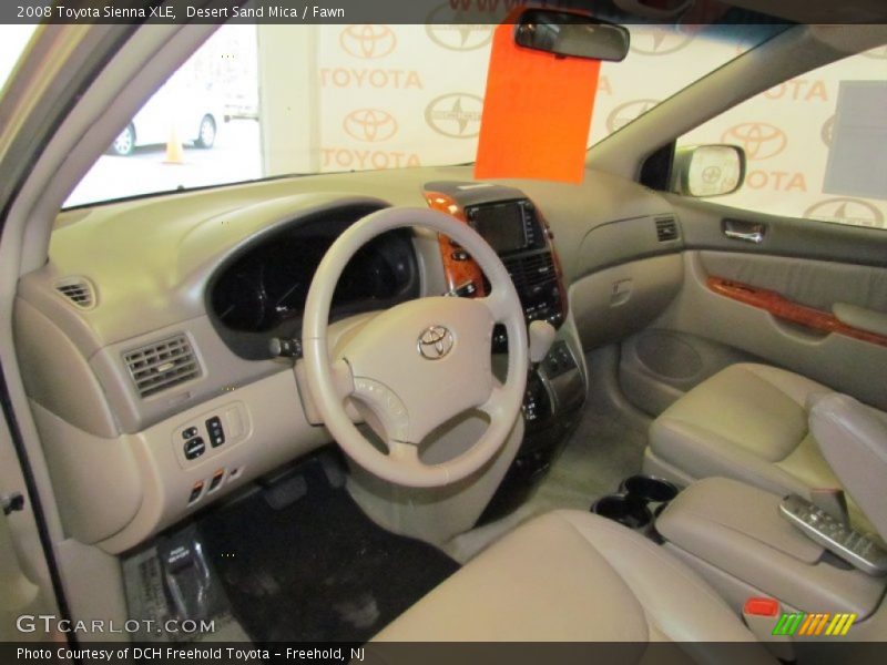 Desert Sand Mica / Fawn 2008 Toyota Sienna XLE