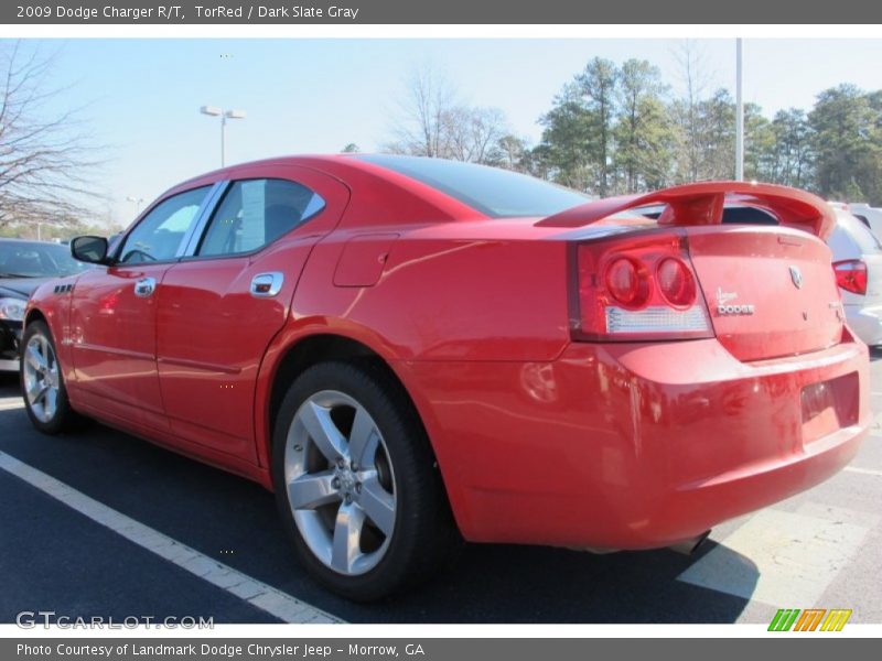 TorRed / Dark Slate Gray 2009 Dodge Charger R/T