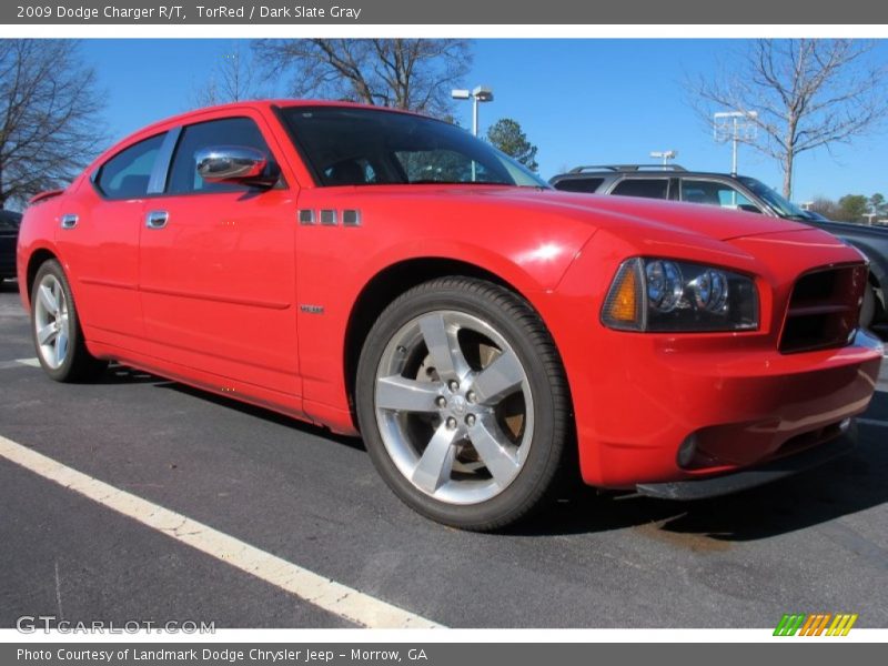 TorRed / Dark Slate Gray 2009 Dodge Charger R/T