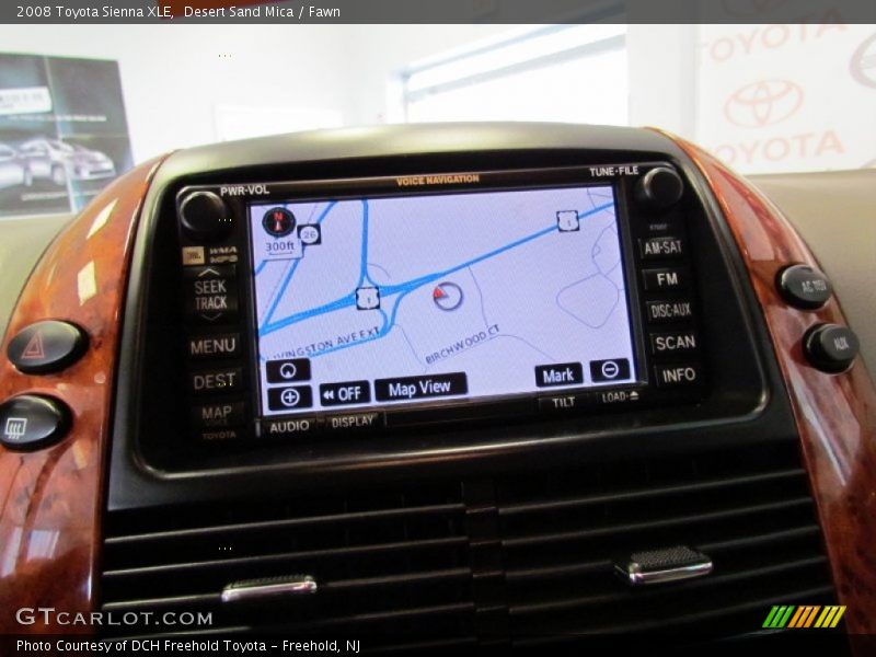 Desert Sand Mica / Fawn 2008 Toyota Sienna XLE
