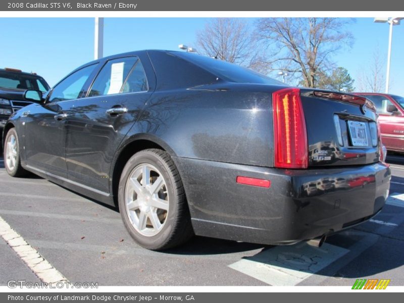 Black Raven / Ebony 2008 Cadillac STS V6