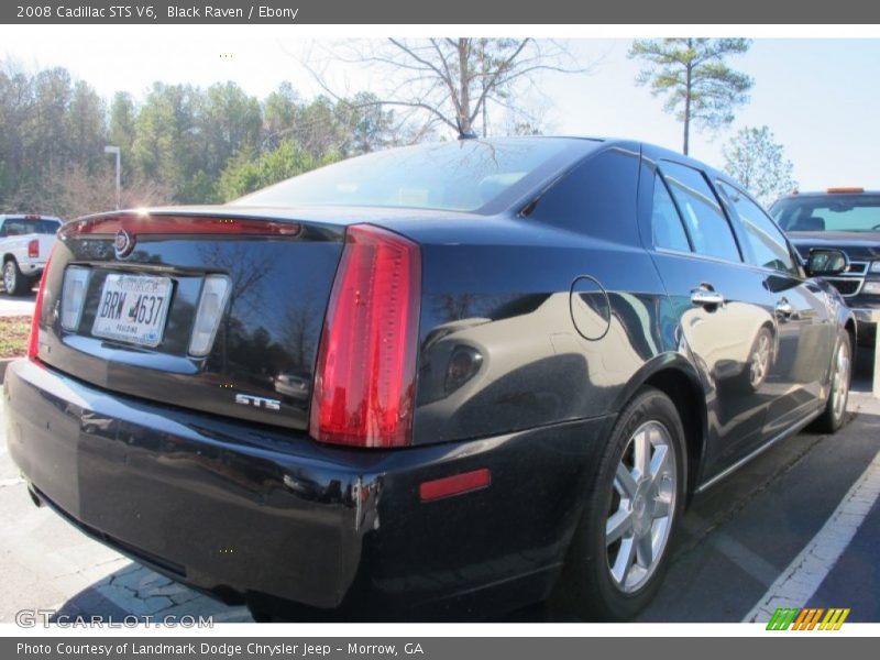 Black Raven / Ebony 2008 Cadillac STS V6