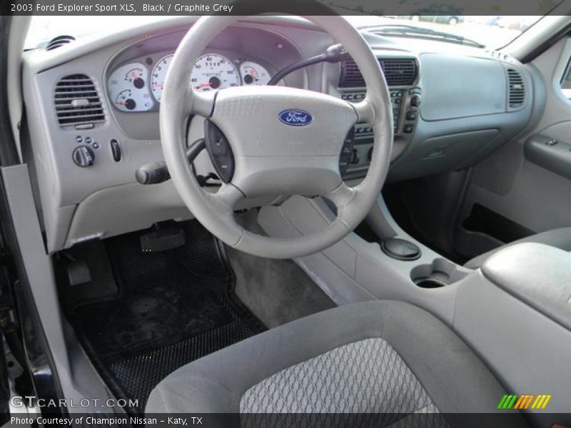 Graphite Grey Interior - 2003 Explorer Sport XLS 