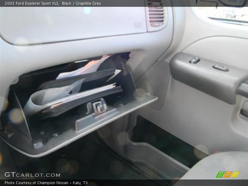 Black / Graphite Grey 2003 Ford Explorer Sport XLS