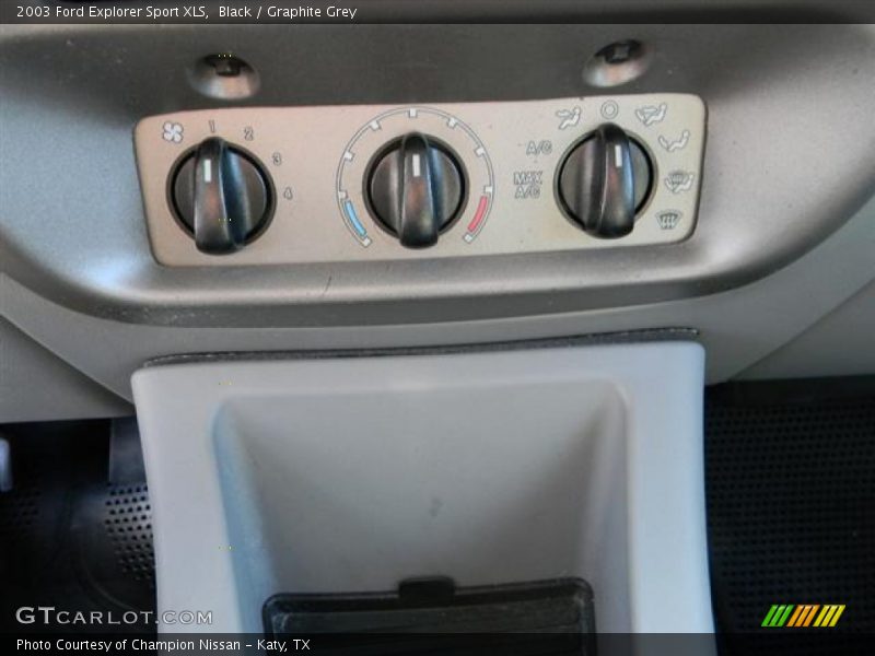 Black / Graphite Grey 2003 Ford Explorer Sport XLS