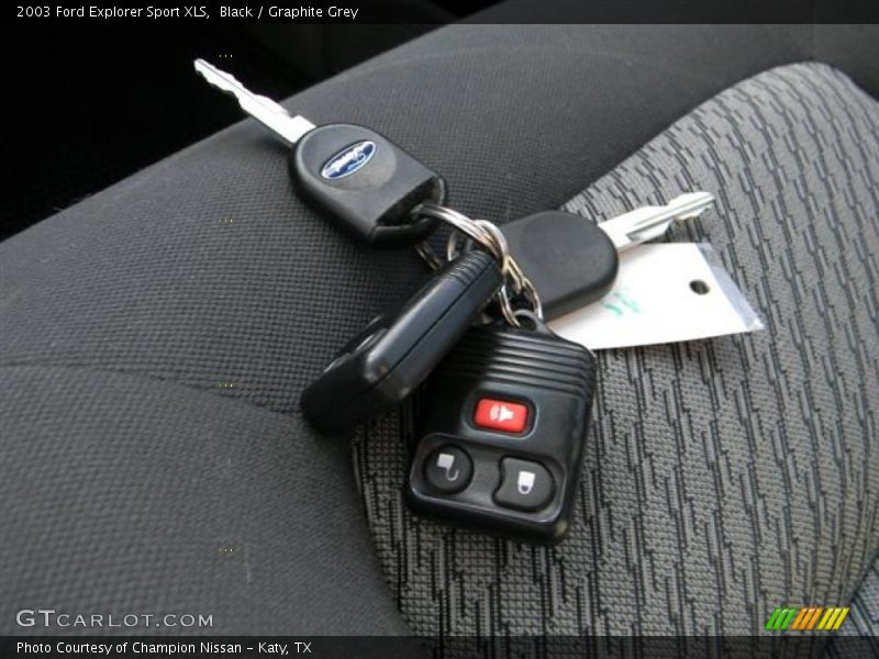 Keys of 2003 Explorer Sport XLS