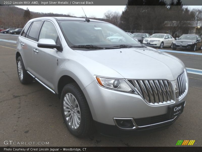 Front 3/4 View of 2012 MKX AWD