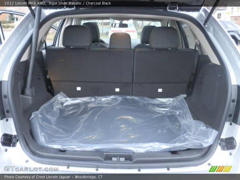 Ingot Silver Metallic / Charcoal Black 2012 Lincoln MKX AWD