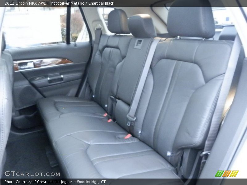 Ingot Silver Metallic / Charcoal Black 2012 Lincoln MKX AWD