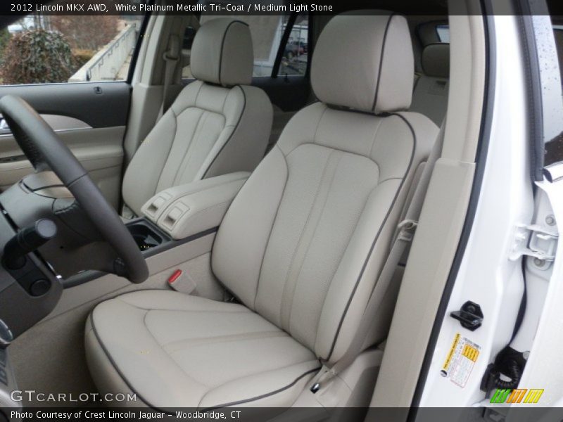  2012 MKX AWD Medium Light Stone Interior