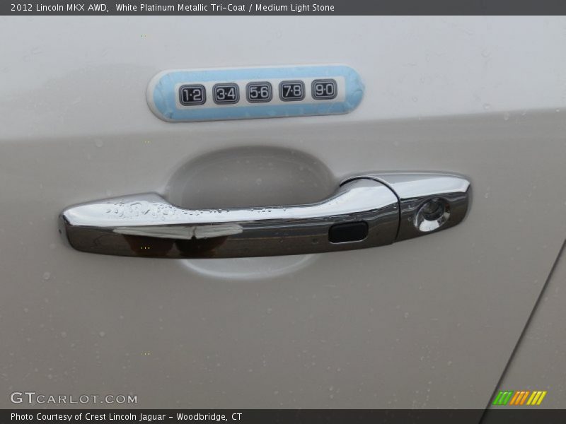 Controls of 2012 MKX AWD