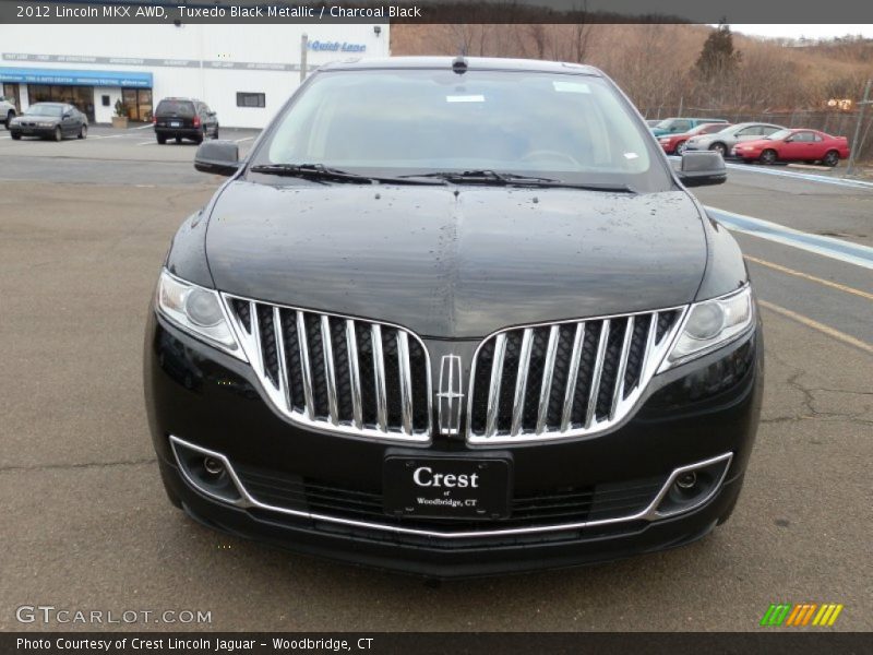 Tuxedo Black Metallic / Charcoal Black 2012 Lincoln MKX AWD