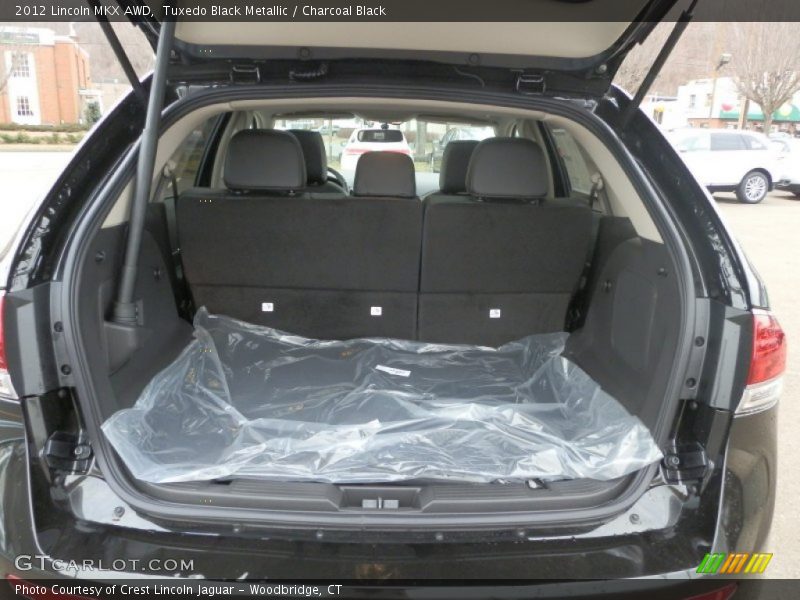Tuxedo Black Metallic / Charcoal Black 2012 Lincoln MKX AWD