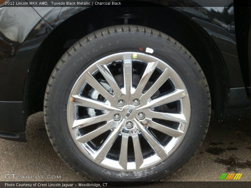 Tuxedo Black Metallic / Charcoal Black 2012 Lincoln MKX AWD