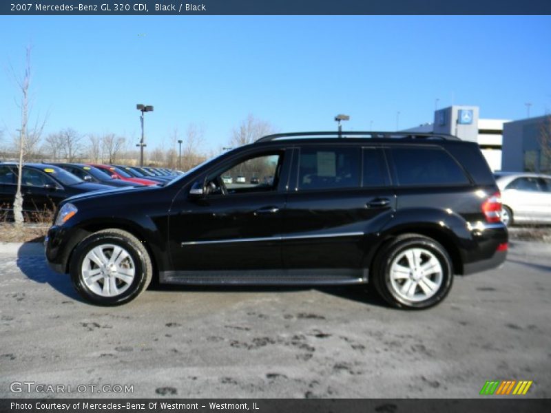 Black / Black 2007 Mercedes-Benz GL 320 CDI