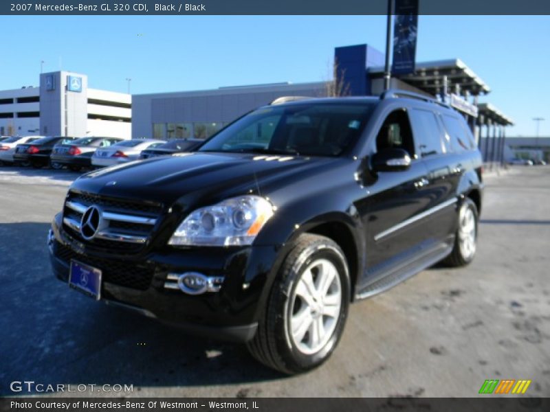 Black / Black 2007 Mercedes-Benz GL 320 CDI