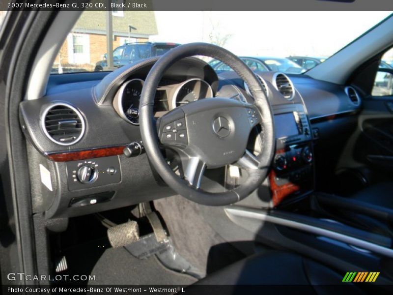Black / Black 2007 Mercedes-Benz GL 320 CDI