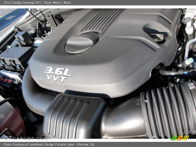  2012 Durango SXT Engine - 3.6 Liter DOHC 24-Valve VVT Pentastar V6