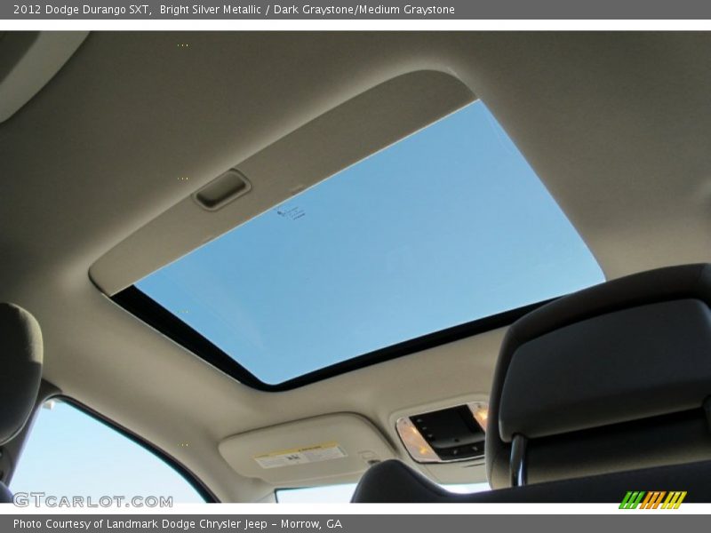 Bright Silver Metallic / Dark Graystone/Medium Graystone 2012 Dodge Durango SXT