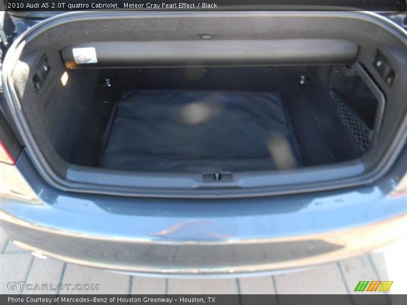 Meteor Gray Pearl Effect / Black 2010 Audi A5 2.0T quattro Cabriolet