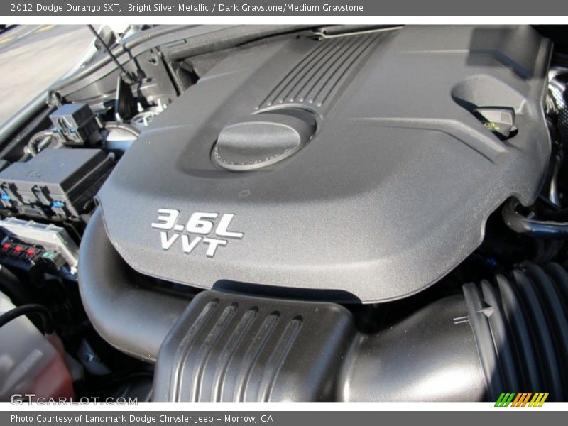 2012 Durango SXT Engine - 3.6 Liter DOHC 24-Valve VVT Pentastar V6