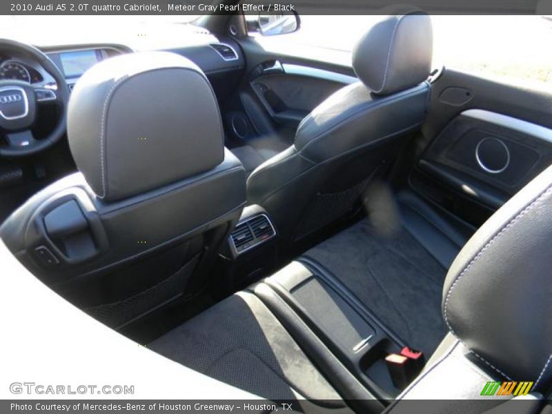 Meteor Gray Pearl Effect / Black 2010 Audi A5 2.0T quattro Cabriolet