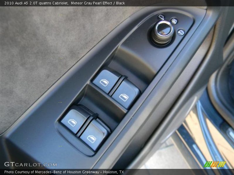 Meteor Gray Pearl Effect / Black 2010 Audi A5 2.0T quattro Cabriolet