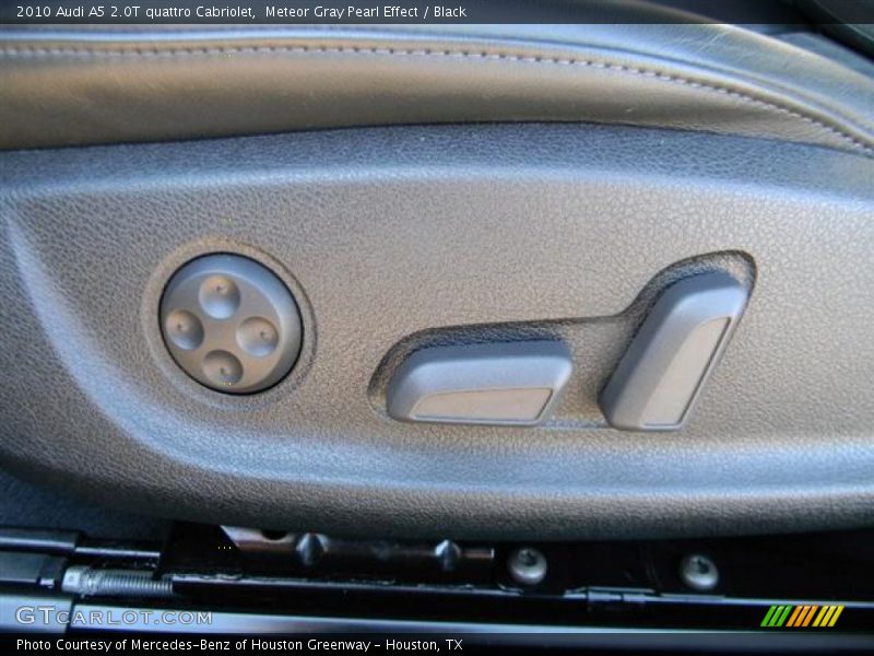 Meteor Gray Pearl Effect / Black 2010 Audi A5 2.0T quattro Cabriolet