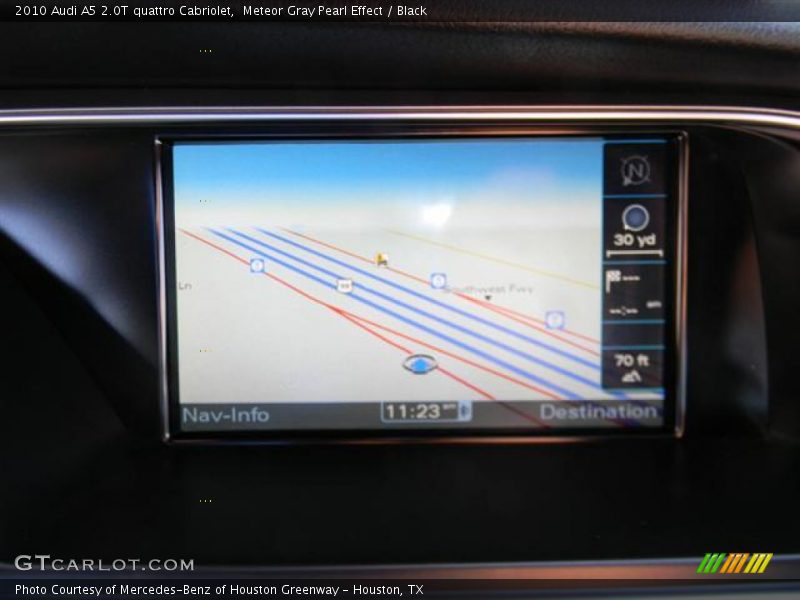 Navigation of 2010 A5 2.0T quattro Cabriolet