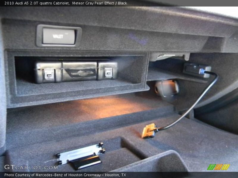 Meteor Gray Pearl Effect / Black 2010 Audi A5 2.0T quattro Cabriolet