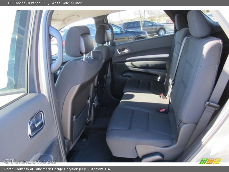 White Gold / Black 2012 Dodge Durango SXT