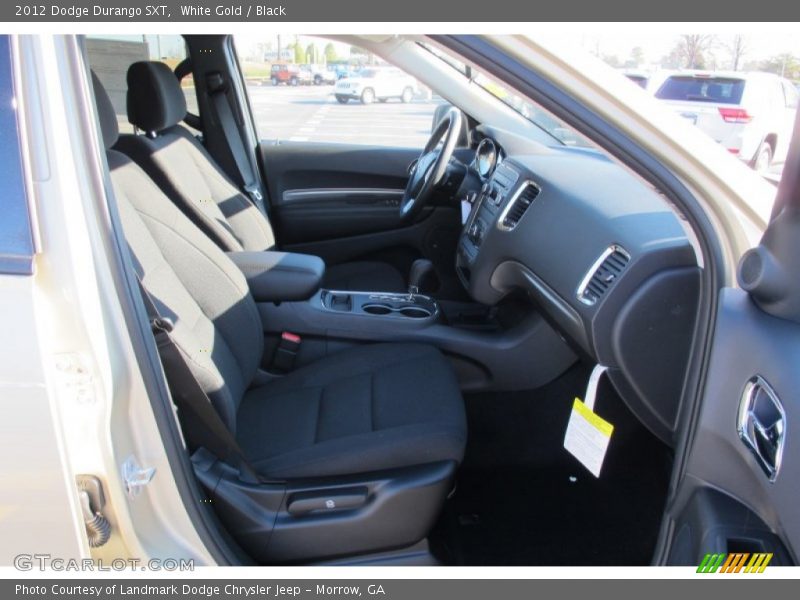White Gold / Black 2012 Dodge Durango SXT