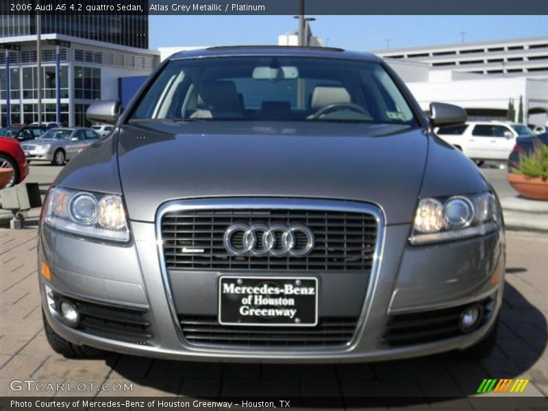Atlas Grey Metallic / Platinum 2006 Audi A6 4.2 quattro Sedan