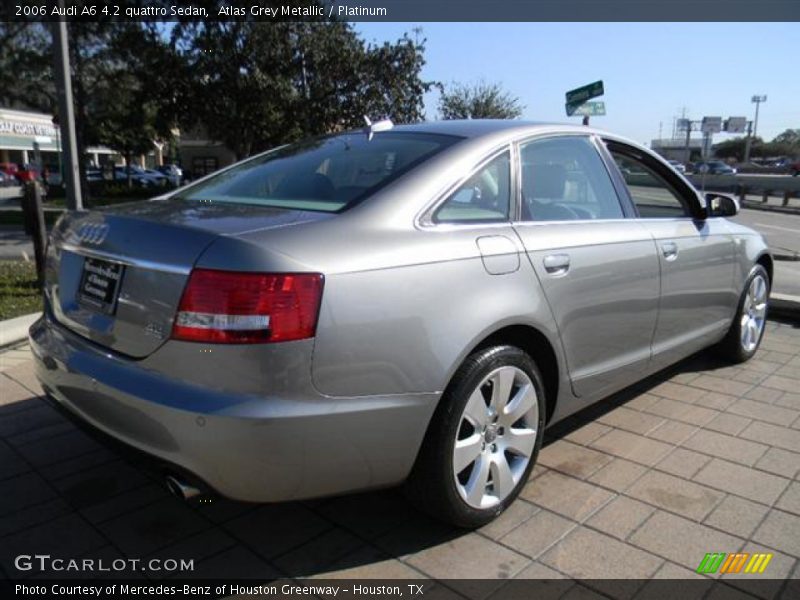 Atlas Grey Metallic / Platinum 2006 Audi A6 4.2 quattro Sedan