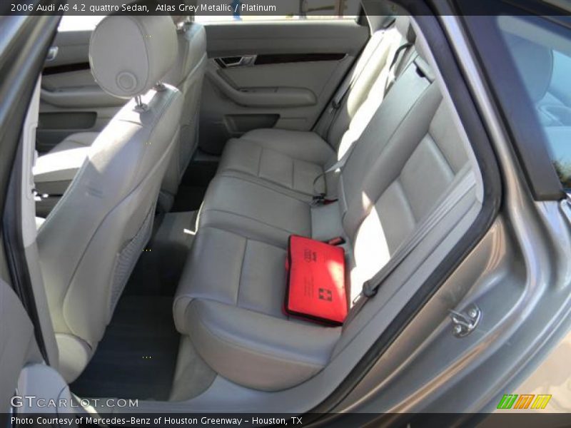 Atlas Grey Metallic / Platinum 2006 Audi A6 4.2 quattro Sedan