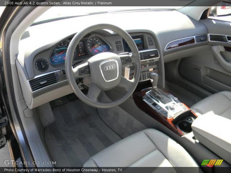 Platinum Interior - 2006 A6 4.2 quattro Sedan 