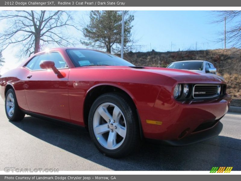 Redline 3 Coat Pearl / Dark Slate Gray 2012 Dodge Challenger SXT