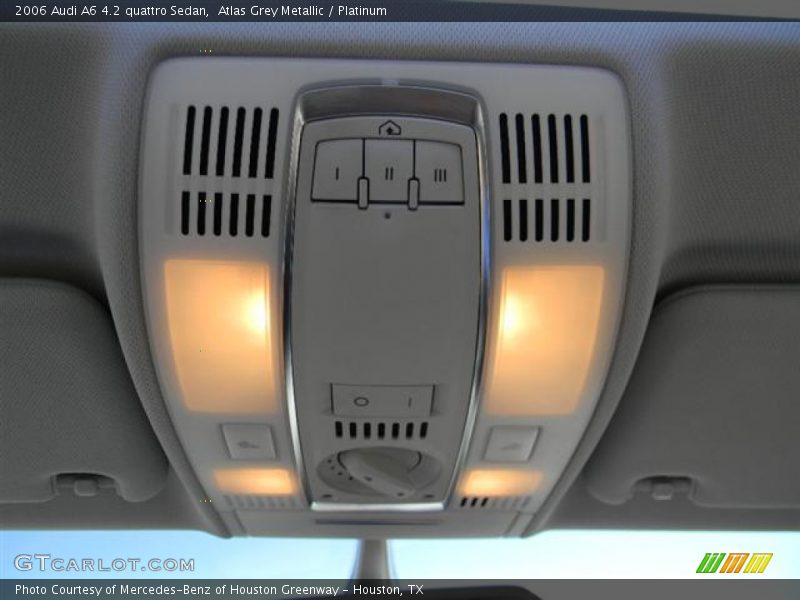 Atlas Grey Metallic / Platinum 2006 Audi A6 4.2 quattro Sedan