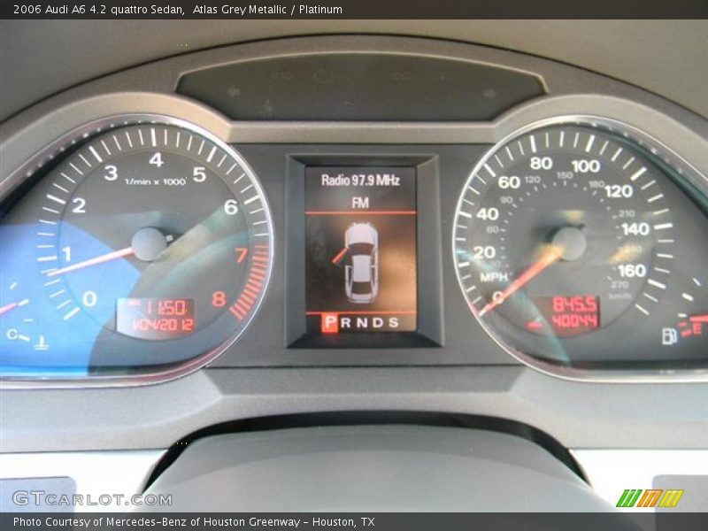 Atlas Grey Metallic / Platinum 2006 Audi A6 4.2 quattro Sedan