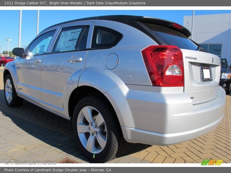 Bright Silver Metallic / Dark Slate Gray/Medium Graystone 2012 Dodge Caliber SXT