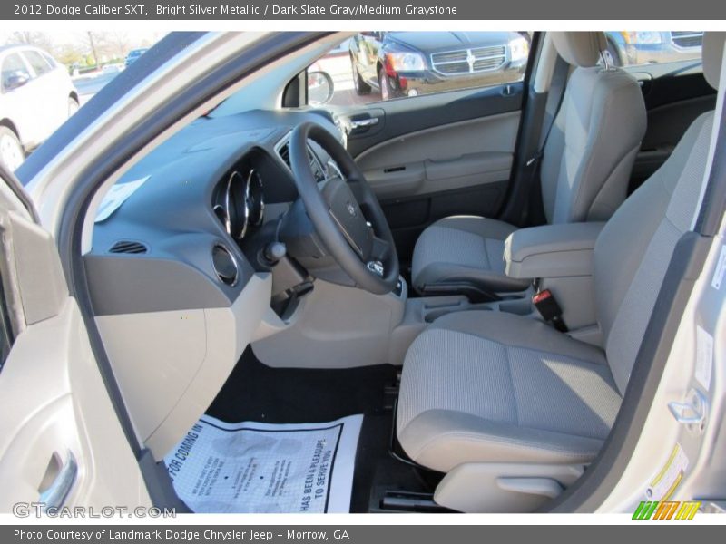 Bright Silver Metallic / Dark Slate Gray/Medium Graystone 2012 Dodge Caliber SXT