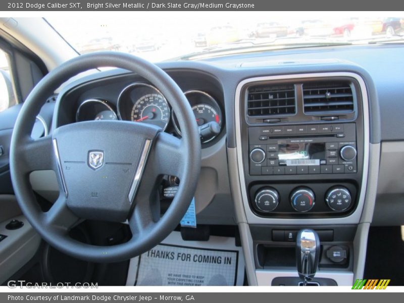 Bright Silver Metallic / Dark Slate Gray/Medium Graystone 2012 Dodge Caliber SXT