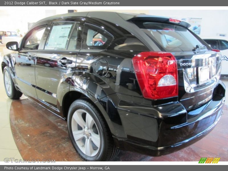 Black / Dark Slate Gray/Medium Graystone 2012 Dodge Caliber SXT