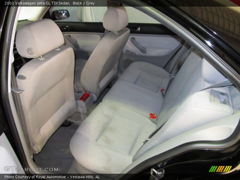 Black / Grey 2001 Volkswagen Jetta GL TDI Sedan