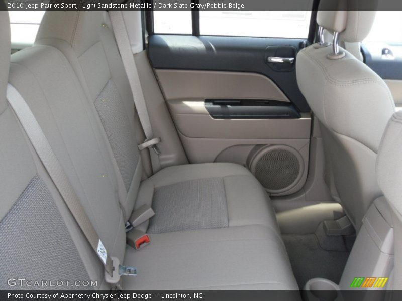 Light Sandstone Metallic / Dark Slate Gray/Pebble Beige 2010 Jeep Patriot Sport