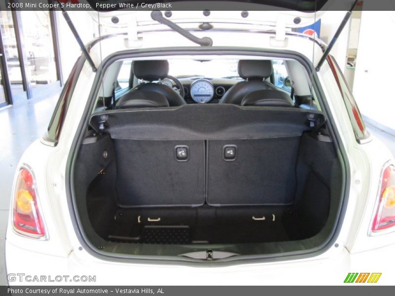 Pepper White / Grey/Black 2008 Mini Cooper S Hardtop